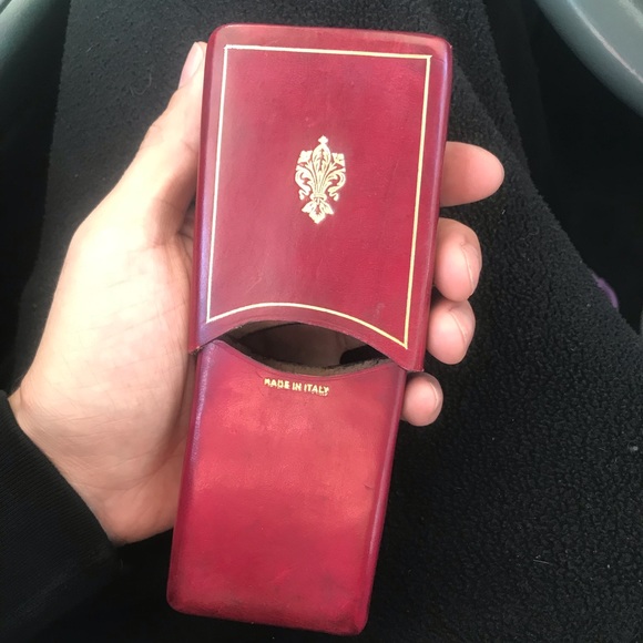 Vintage 1970’s Leather Cigarette Case - Picture 3 of 4